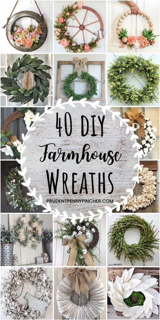 Best Diy Farmhouse Wreaths Prudent Penny Pincher