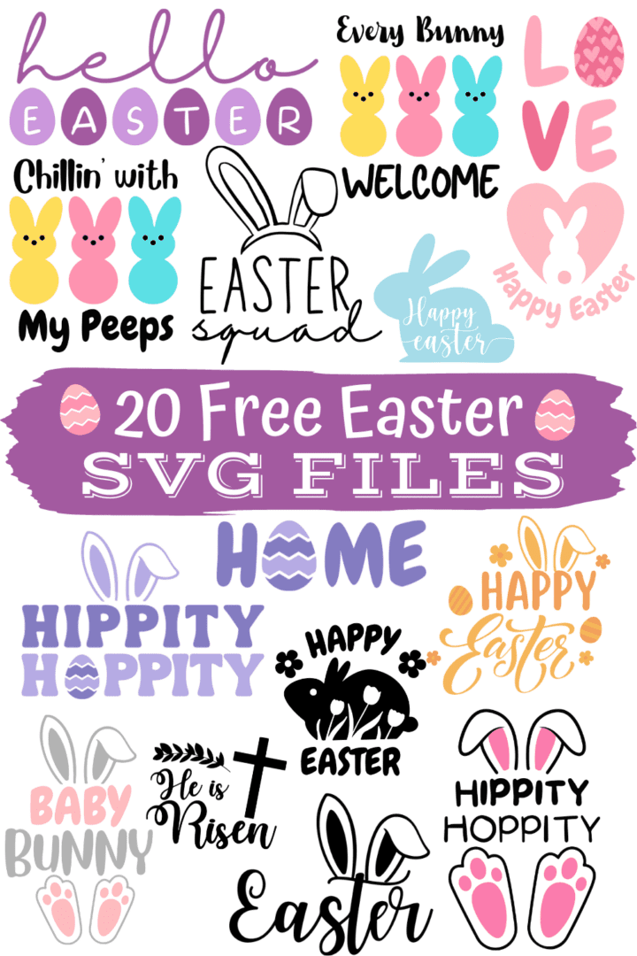 Free Easter Svg Files Prudent Penny Pincher