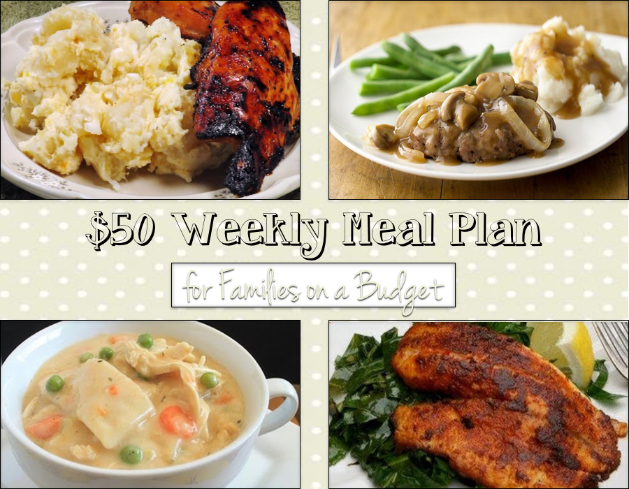 50 Weekly Meal Plan Week 3 Prudent Penny Pincher