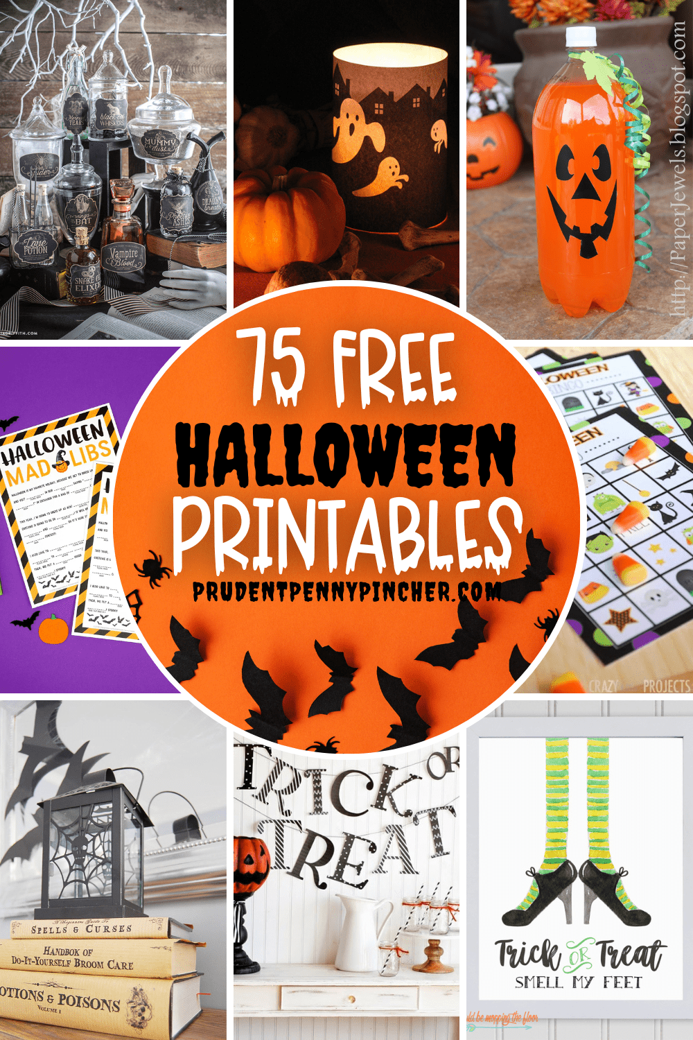 Free Printable Halloween Banner - Prudent Penny Pincher