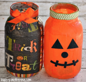 35 Cheap & Easy DIY Halloween Mason Jar Ideas - Prudent Penny Pincher