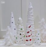 50 DIY Mini Christmas Tree Crafts - Prudent Penny Pincher