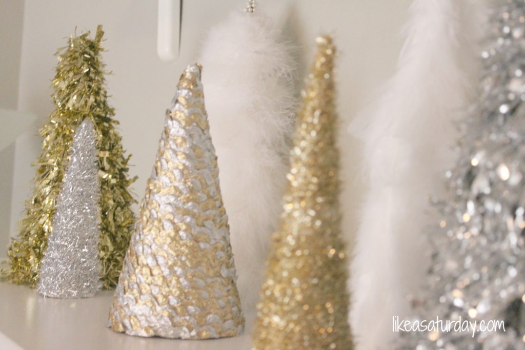 50 DIY Mini Christmas Trees - Prudent Penny Pincher