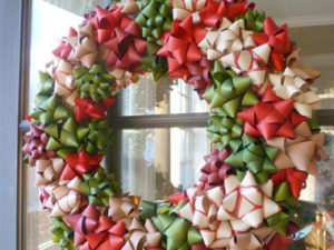 Gift Bow Wreath