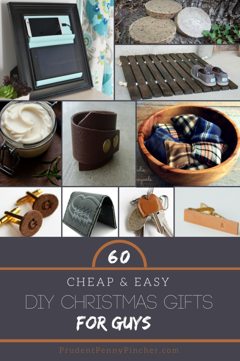 60 Cheap & Easy DIY Christmas Gifts for Guys Prudent Penny Pincher