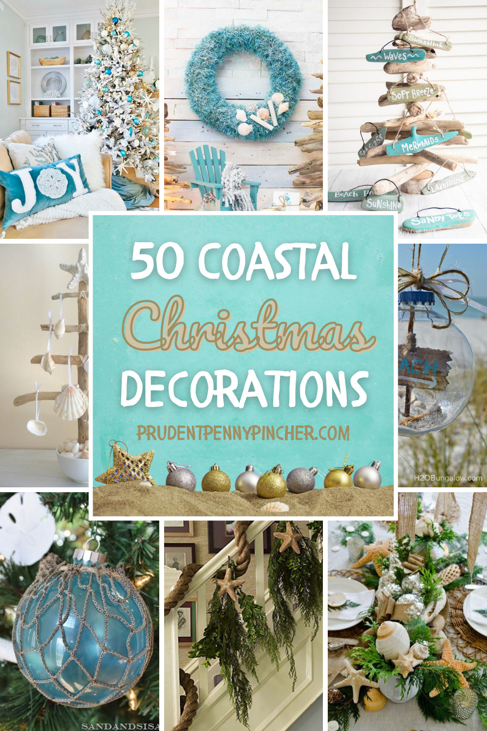21 Coastal Christmas Decorating Ideas With Chic Beach Vacation