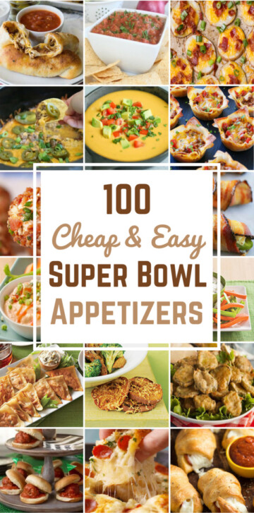 100 Cheap & Easy Super Bowl Appetizers - Prudent Penny Pincher