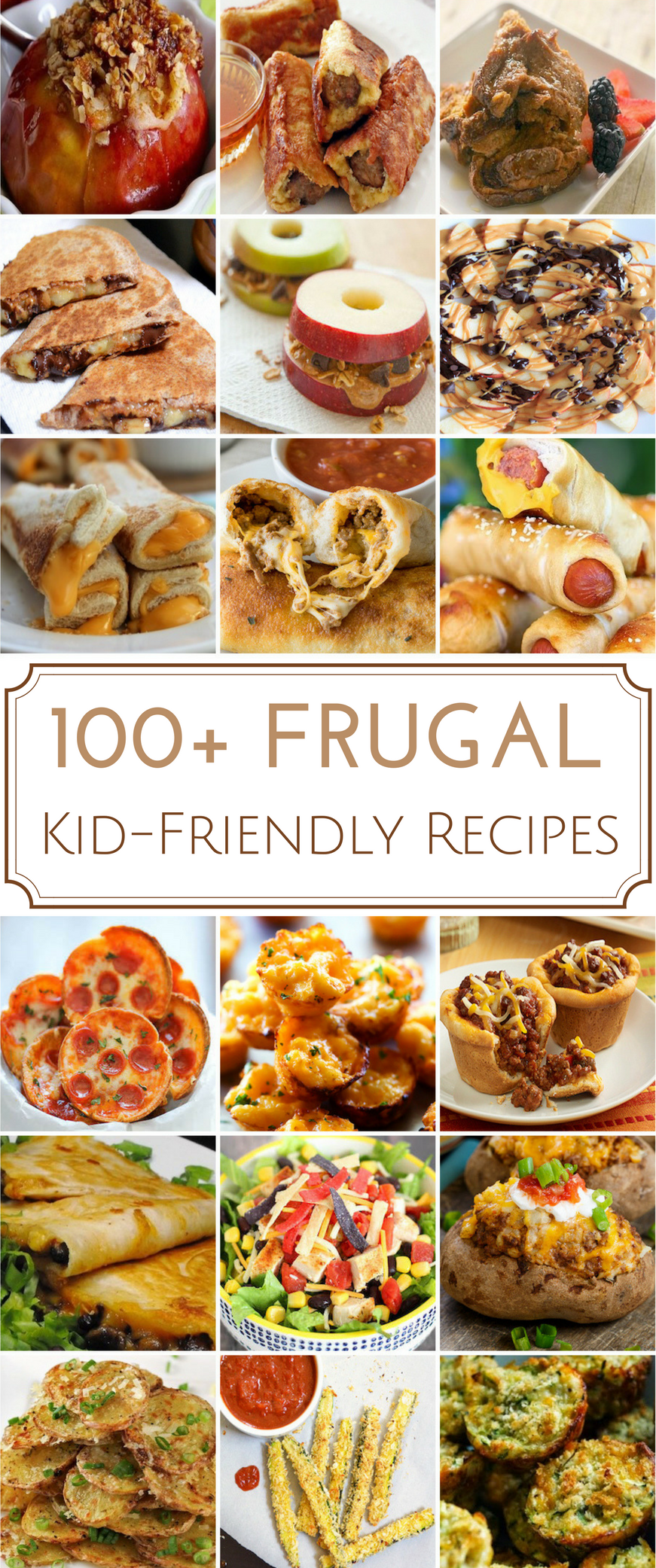 120 Frugal Kid-Friendly Recipes - Prudent Penny Pincher
