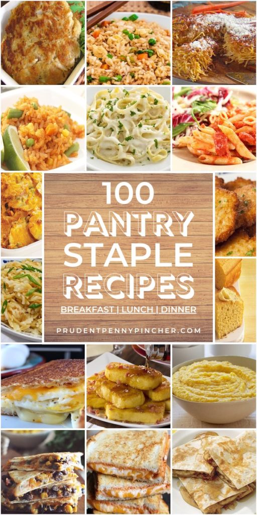 100 Cheap And Easy Pantry Staple Recipes - Prudent Penny Pincher