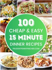 Cheap and Easy Recipes - Prudent Penny Pincher