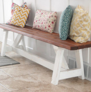 50 Cheap and Easy DIY Farmhouse Furniture Ideas - Prudent Penny Pincher