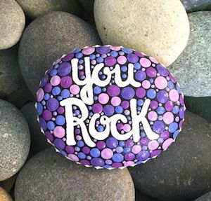 Painted Rock Paper-Weight Craft for Kids to Make - Happy Hooligans
