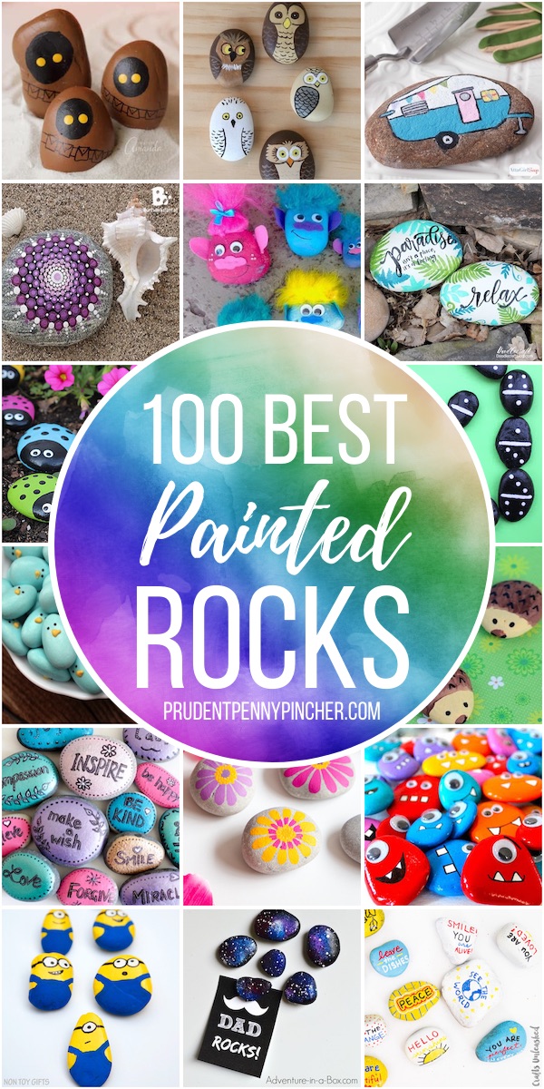 How To Make Fun Rainbow Painted Rocks