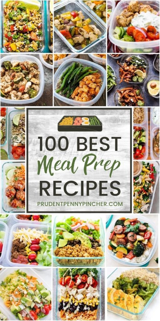 75 Healthy Meal Prep Recipes - Prudent Penny Pincher