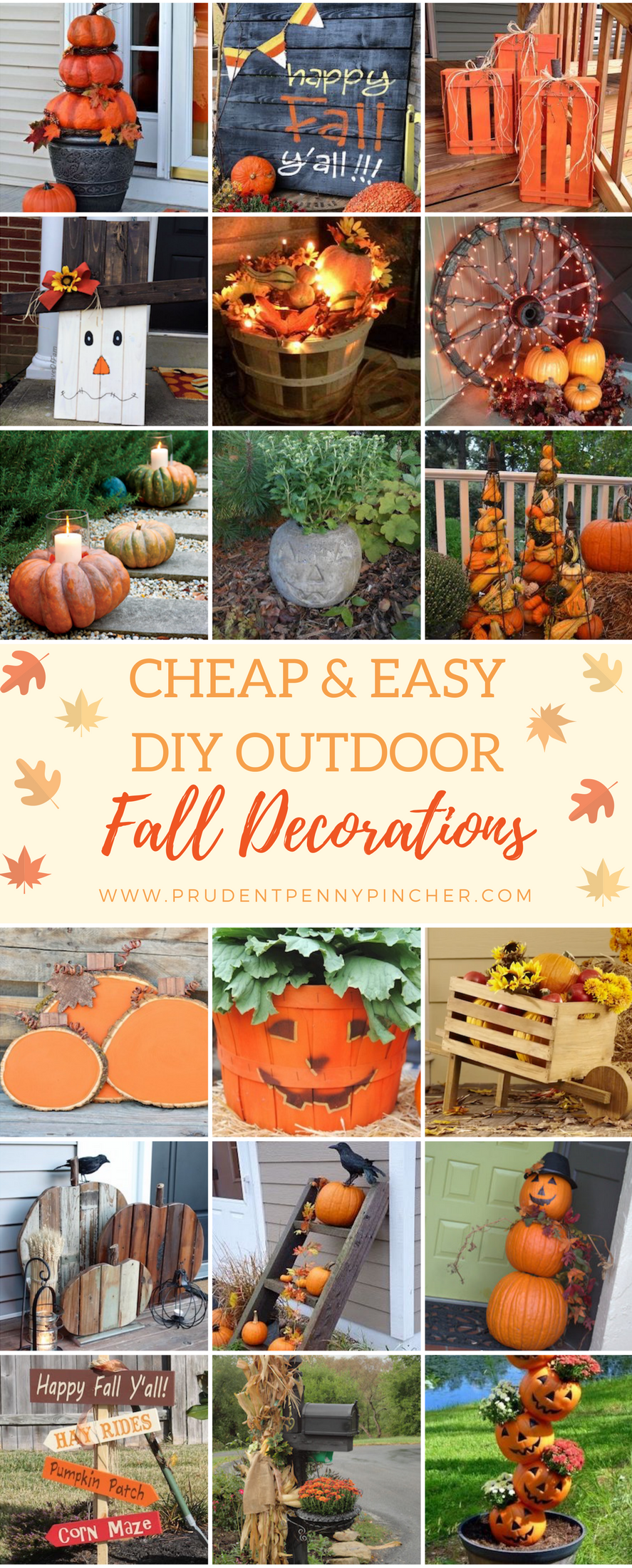 Easy Diy Outdoor Fall Decorations