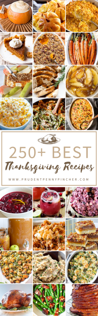 200 Best Thanksgiving Recipes for Side Dishes - Prudent Penny Pincher