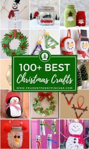 50 DIY Mini Christmas Tree Crafts - Prudent Penny Pincher