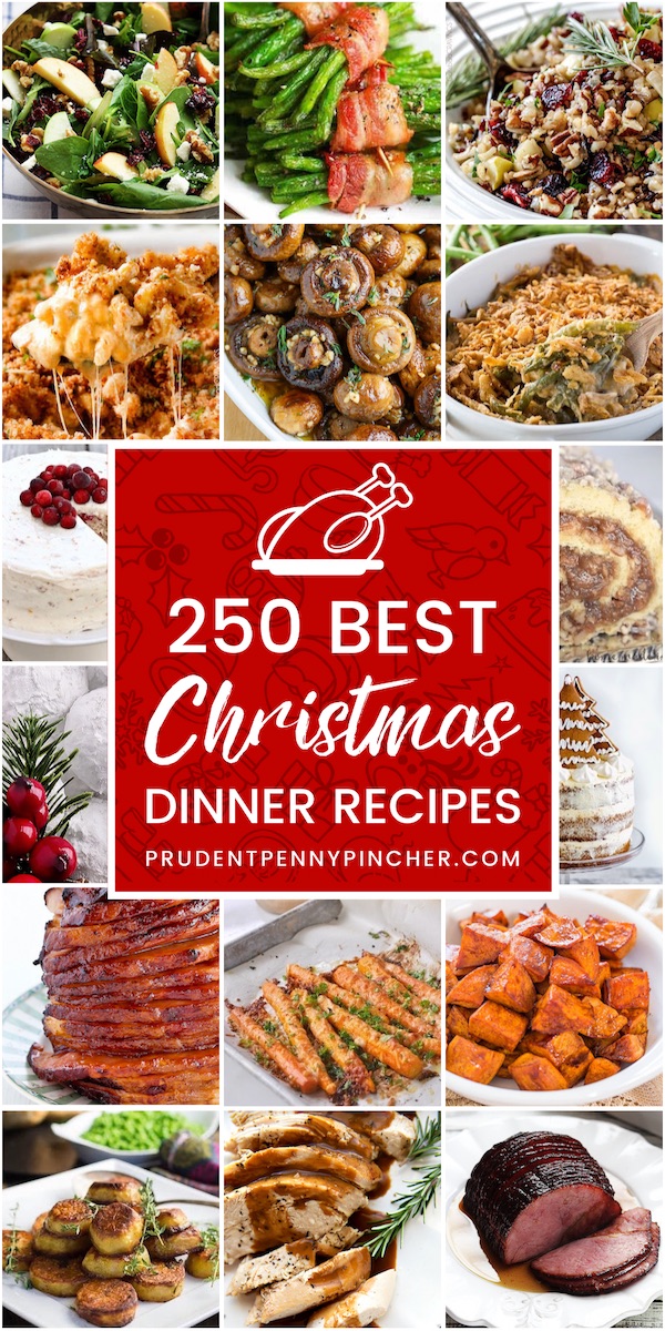 250 Best Christmas Dinner Ideas Prudent Penny Pincher