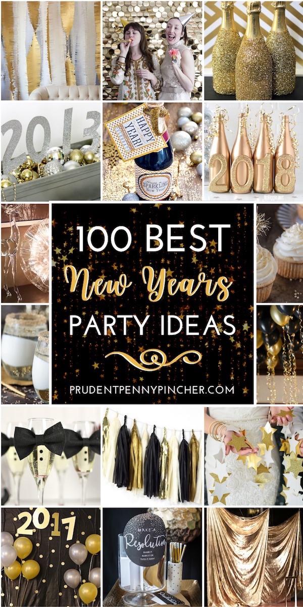 50 New Year's Eve DIY party decorations - Gathered