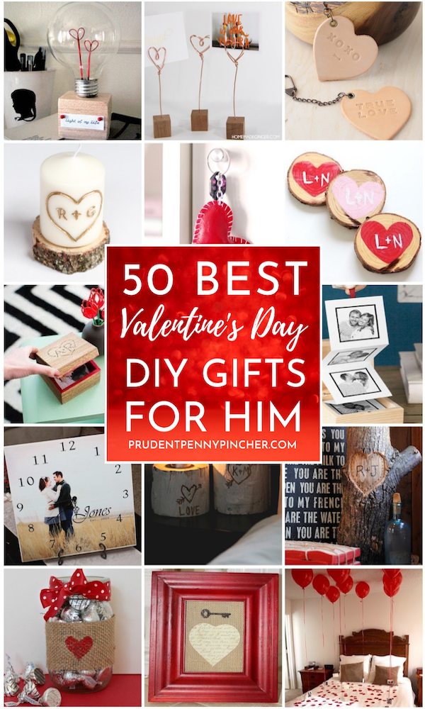 50 DIY Valentines Day Gifts for Him Lifetime Web Designs