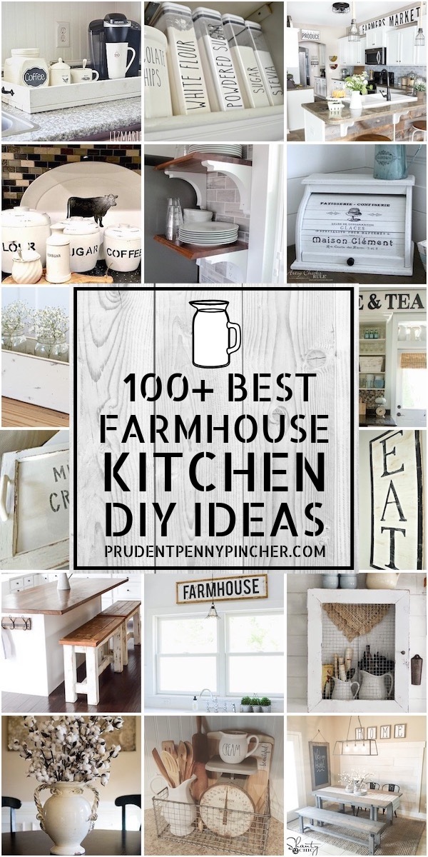 DIY Kitchen Jar Shelves Tutorial - Ella Claire & Co.