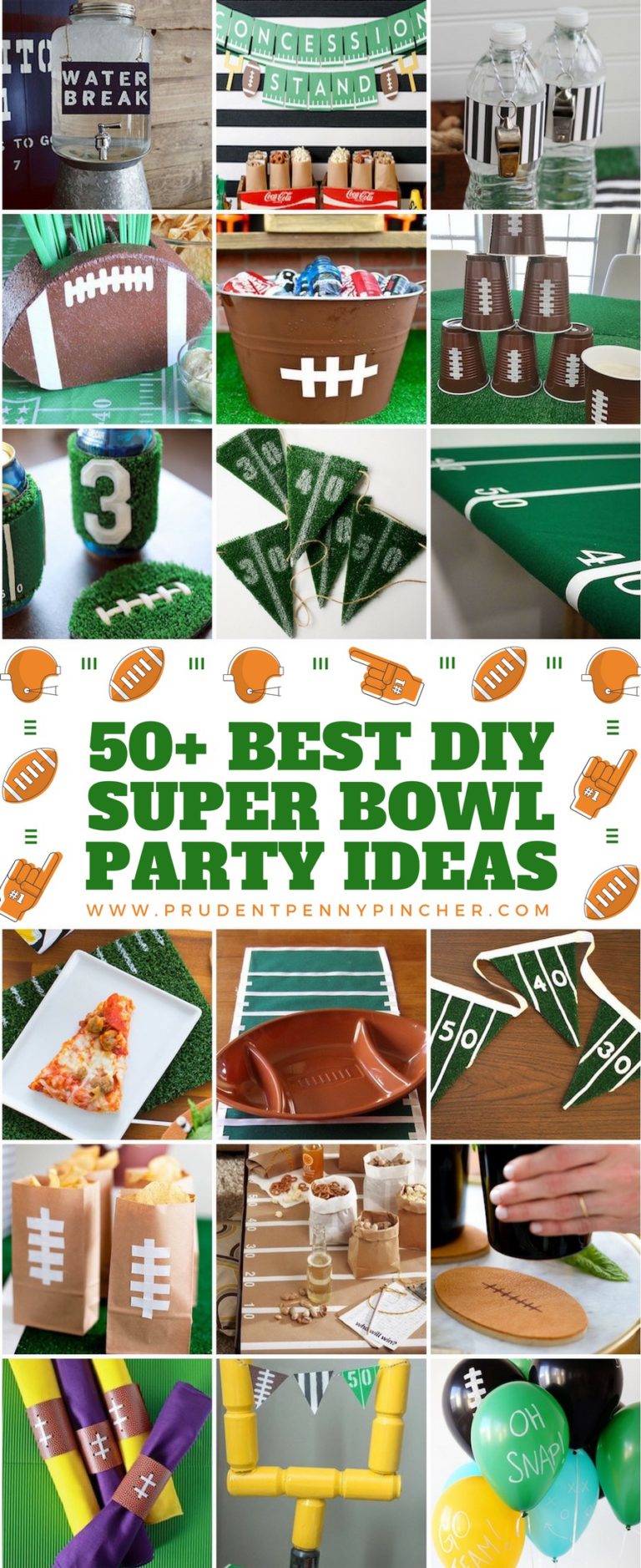 50 Best DIY Super Bowl Party Ideas Prudent Penny Pincher