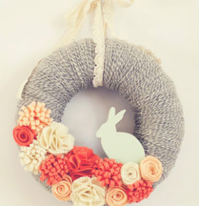 75 Best DIY Easter Wreaths - Prudent Penny Pincher