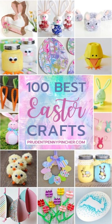 100 Best DIY Easter Crafts - Prudent Penny Pincher