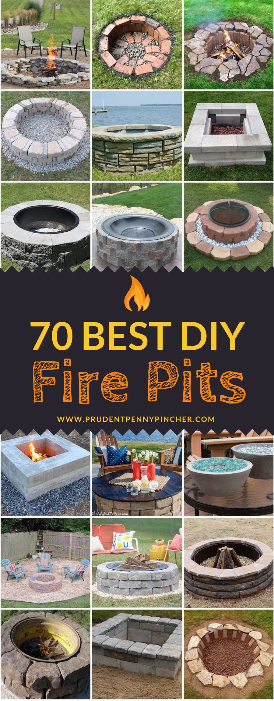 70 Cheap And Easy DIY Fire Pits Prudent Penny Pincher   Fire Pits 3 