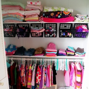 Real Girl's Realm: How to Organize A Small Closet for Under $50