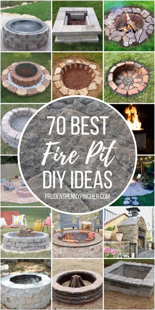 70 Cheap and Easy DIY Fire Pits - Prudent Penny Pincher