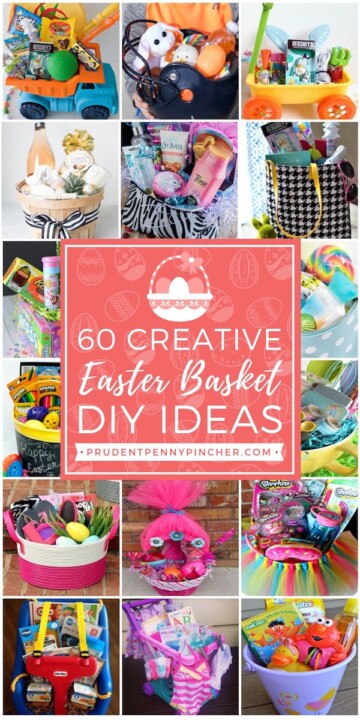 70 Dollar Store DIY Easter Baskets - Prudent Penny Pincher