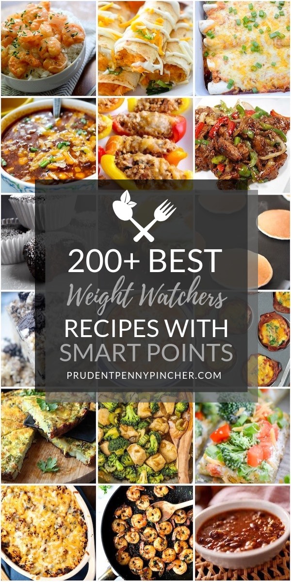 200 Weight Watchers Recipes with Smart Points Prudent Penny Pincher