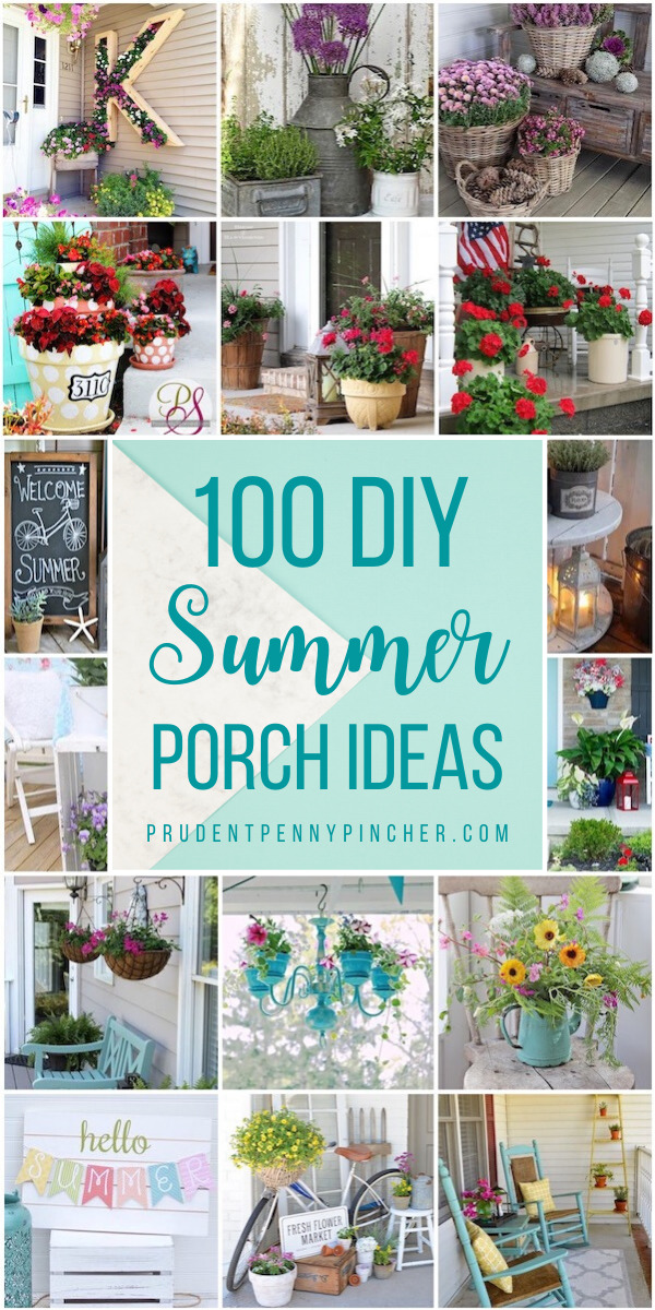 100 Best DIY Summer Decor Ideas - Prudent Penny Pincher