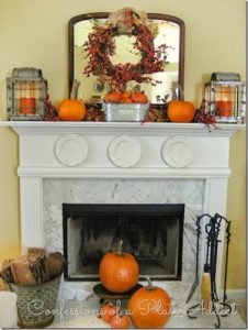 55 Best Fall Mantel Decor Ideas - Prudent Penny Pincher