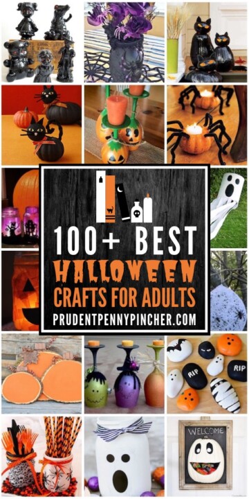 100 Best Halloween Crafts For Adults | Halloween Diy Crafts, Fall