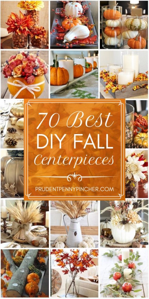 100 Best DIY Fall Centerpieces - Prudent Penny Pincher