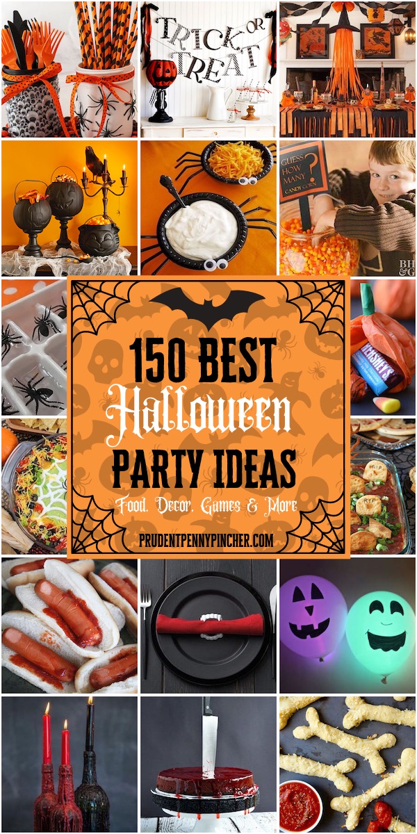 150 Halloween Party Ideas - Prudent Penny Pincher