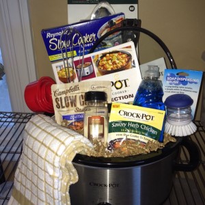 Crock Pot Gift Basket for christmas