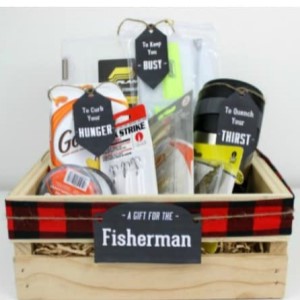 christmas Fishermen Gift Crate