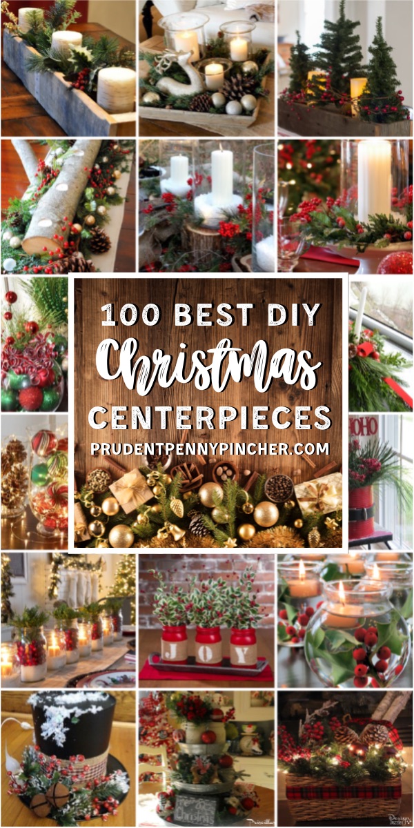 How I Holiday: Easy Christmas Greenery Centerpieces