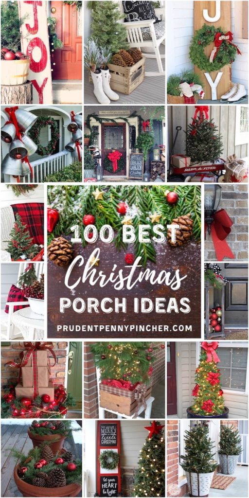 100 Best Christmas Porch Decorations - Prudent Penny Pincher