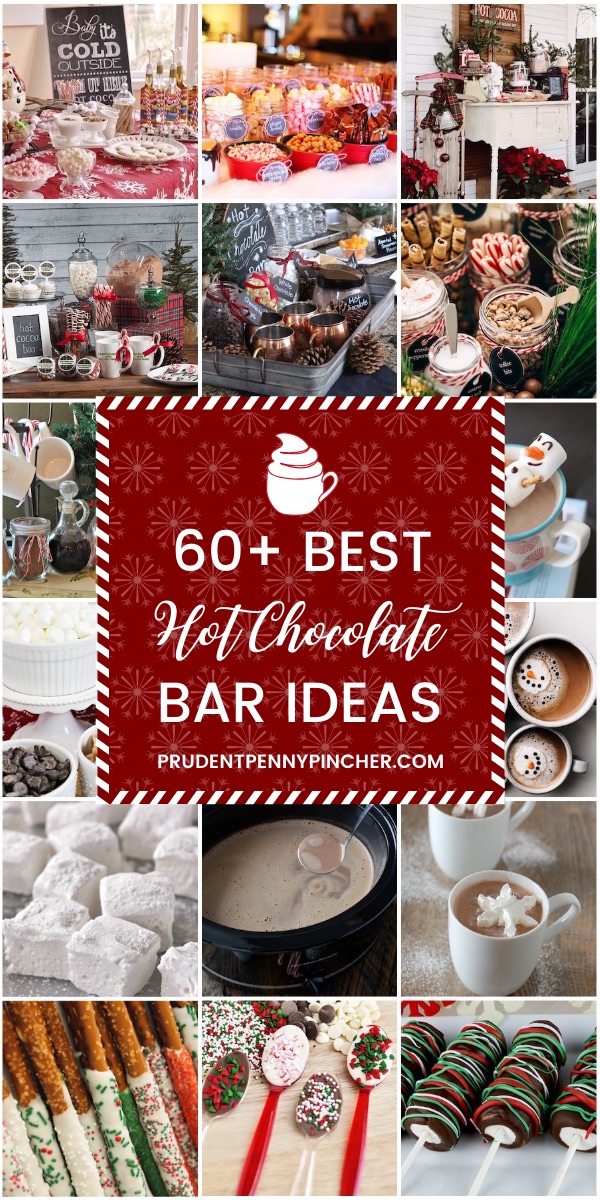 60 Best Hot Chocolate Bar Ideas - Prudent Penny Pincher
