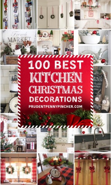 100 Best Christmas Kitchen Decor Ideas - Prudent Penny Pincher