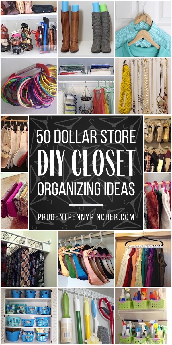 2016 Organizing Tips  From Closet To Office Storage Using Dollar Tree  Goodies 