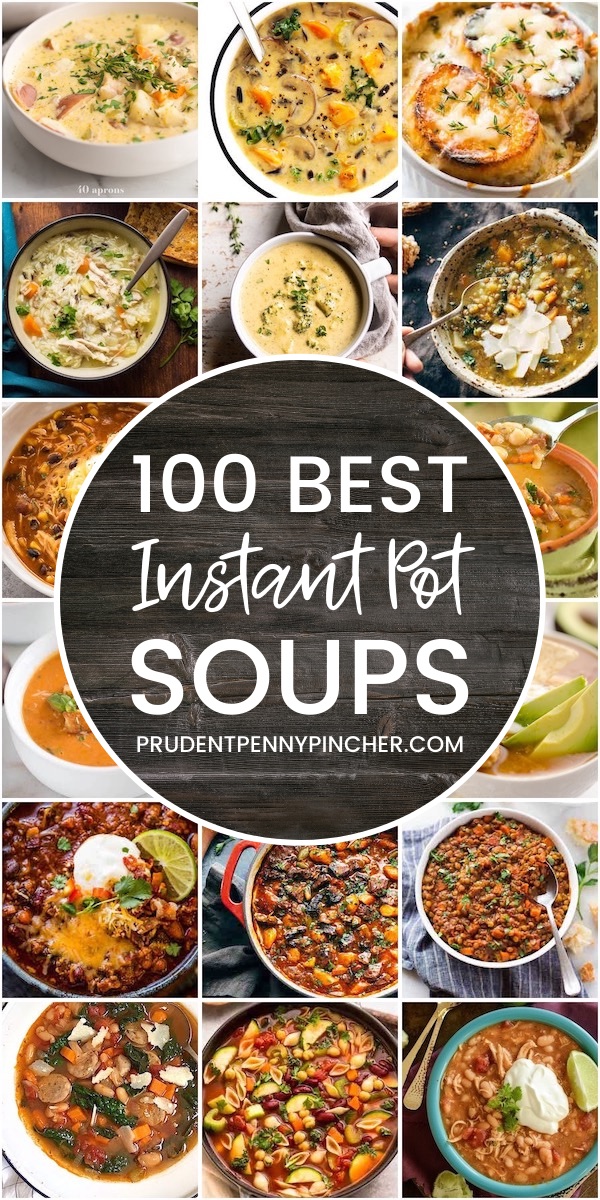 Instant Pot Chicken and Rice Soup - A Saucy Kitchen