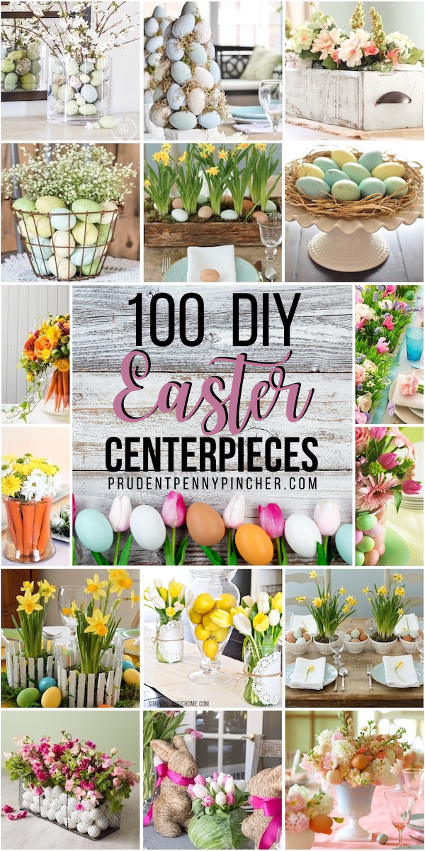 70 DIY Easter Table Décor and Centerpiece Ideas