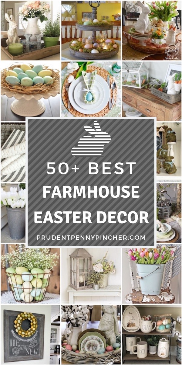 50 Farmhouse Easter Decorations