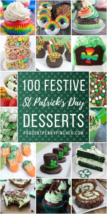 100 Easy St Patrick's Day Desserts - Prudent Penny Pincher