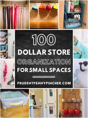 50 Dollar Store DIY Closet Organization Ideas - Prudent Penny Pincher